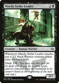 Mardu Strike Leader - Prerelease Cards - Magic: The Gathering card