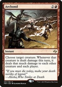 Arcbond - Prerelease Cards - Magic: The Gathering card
