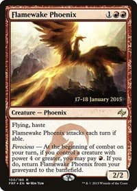 Flamewake Phoenix (FRF) - Prerelease Cards - Magic: The Gathering card