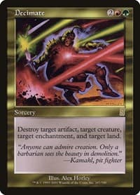 Decimate - Odyssey - Magic: The Gathering card