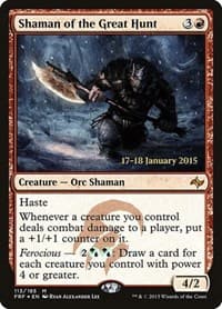 Shaman of the Great Hunt - Prerelease Cards - Magic: The Gathering card