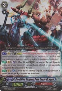 Perdition Dragon, Pain Laser Dragon - BT17: Blazing Perdition ver.E - Cardfight Vanguard card