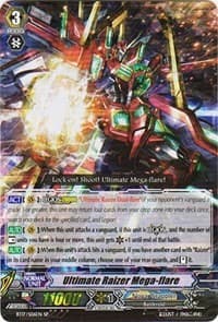 Ultimate Raizer Mega-flare - BT17: Blazing Perdition ver.E - Cardfight Vanguard card
