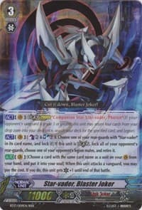 Star-vader, Blaster Joker - BT17: Blazing Perdition ver.E - Cardfight Vanguard card