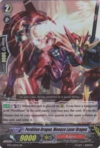 Perdition Dragon, Menace Laser Dragon - BT17: Blazing Perdition ver.E - Cardfight Vanguard card