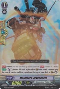 Metalborg, Bryknuckle - BT17: Blazing Perdition ver.E - Cardfight Vanguard card