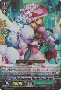 Phalaenopsis Musketeer, Kirstie - BT17: Blazing Perdition ver.E - Cardfight Vanguard card
