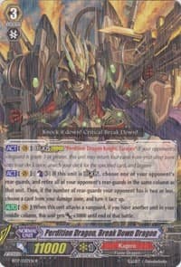 Perdition Dragon, Break Down Dragon - BT17: Blazing Perdition ver.E - Cardfight Vanguard card