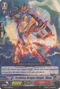 Perdition Dragon Knight, Ilham - BT17: Blazing Perdition ver.E - Cardfight Vanguard card