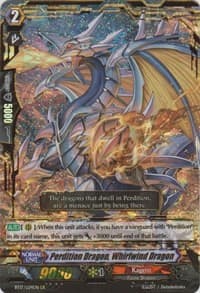 Perdition Dragon, Whirlwind Dragon - BT17: Blazing Perdition ver.E - Cardfight Vanguard card