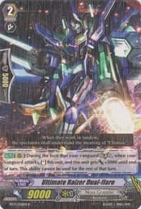 Ultimate Raizer Dual-flare - BT17: Blazing Perdition ver.E - Cardfight Vanguard card