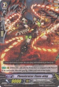 Phoenixraizer Flame-wing - BT17: Blazing Perdition ver.E - Cardfight Vanguard card