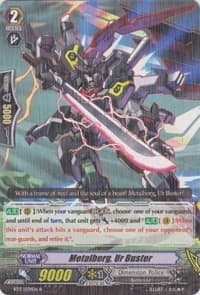Metalborg, Ur Buster - BT17: Blazing Perdition ver.E - Cardfight Vanguard card