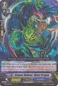Dragon Undead, Ghoul Dragon - BT17: Blazing Perdition ver.E - Cardfight Vanguard card