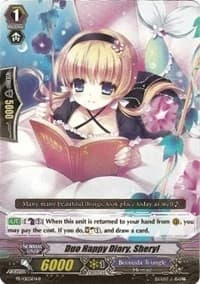 Duo Happy Diary, Sheryl (Black) - Promo Cards - Cardfight Vanguard card