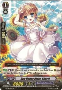 Duo Happy Diary, Sheryl (White) - Promo Cards - Cardfight Vanguard card