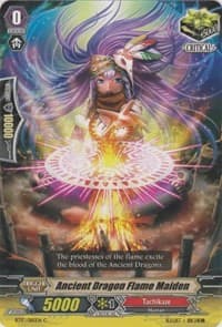 Ancient Dragon Flame Maiden - BT17: Blazing Perdition ver.E - Cardfight Vanguard card