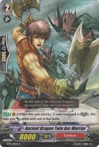 Ancient Dragon Twin Axe Warrior - BT17: Blazing Perdition ver.E - Cardfight Vanguard card