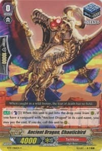 Ancient Dragon, Chaoticbird - BT17: Blazing Perdition ver.E - Cardfight Vanguard card