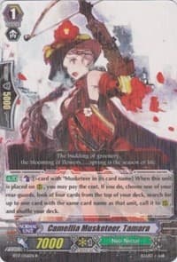 Camellia Musketeer, Tamara - BT17: Blazing Perdition ver.E - Cardfight Vanguard card