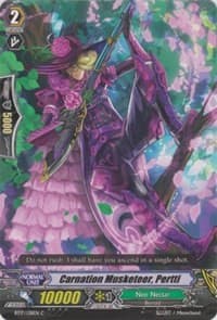 Carnation Musketeer, Pertti - BT17: Blazing Perdition ver.E - Cardfight Vanguard card