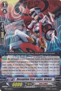 Deception Star-vader, Nickel - BT17: Blazing Perdition ver.E - Cardfight Vanguard card
