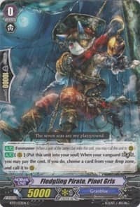 Fledgling Pirate, Pinot Gris - BT17: Blazing Perdition ver.E - Cardfight Vanguard card