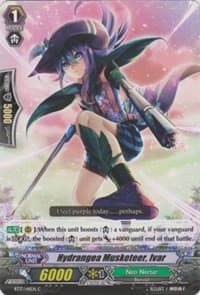 Hydrangea Musketeer, Ivar - BT17: Blazing Perdition ver.E - Cardfight Vanguard card