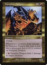 Vampiric Dragon - Odyssey - Magic: The Gathering card