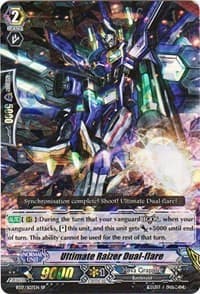 Ultimate Raizer Dual-flare (SP) - BT17: Blazing Perdition ver.E - Cardfight Vanguard card