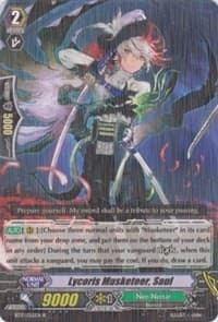 Lycoris Musketeer, Saul - BT17: Blazing Perdition ver.E - Cardfight Vanguard card
