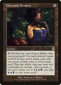 Charmed Pendant - Odyssey - Magic: The Gathering card