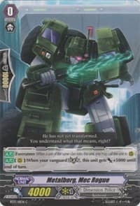 Metalborg, Mec Rogue - BT17: Blazing Perdition ver.E - Cardfight Vanguard card