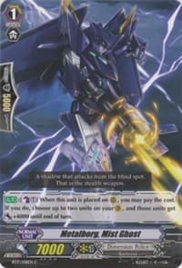 Metalborg, Mist Ghost - BT17: Blazing Perdition ver.E - Cardfight Vanguard card
