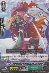 Narcissus Musketeer, Joachim - BT17: Blazing Perdition ver.E - Cardfight Vanguard card