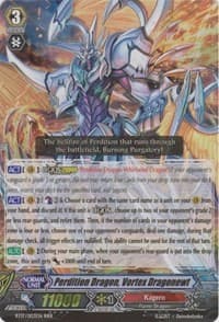 Perdition Dragon, Vortex Dragonewt - BT17: Blazing Perdition ver.E - Cardfight Vanguard card