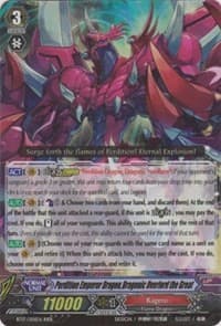 Perdition Emperor Dragon, Dragonic Overlord the Great - BT17: Blazing Perdition ver.E - Cardfight Vanguard card