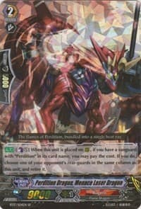 Perdition Dragon, Menace Laser Dragon (SP) - BT17: Blazing Perdition ver.E - Cardfight Vanguard card