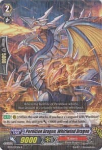 Perdition Dragon, Whirlwind Dragon - BT17: Blazing Perdition ver.E - Cardfight Vanguard card