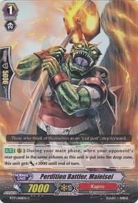 Perdition Battler, Maleisei - BT17: Blazing Perdition ver.E - Cardfight Vanguard card