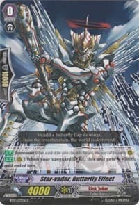 Star-vader, Butterfly Effect - BT17: Blazing Perdition ver.E - Cardfight Vanguard card