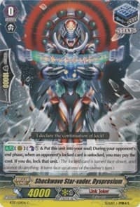 Shockwave Star-vader, Dysprosium - BT17: Blazing Perdition ver.E - Cardfight Vanguard card