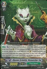 Illusion Scientist, Researcher Fox - Promo Cards - Cardfight Vanguard card