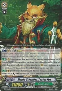 Magic Scientist, Tester Fox - Promo Cards - Cardfight Vanguard card