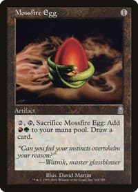 Mossfire Egg - Odyssey - Magic: The Gathering card