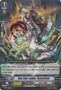 Ray Star-vader, Samarium - BT17: Blazing Perdition ver.E - Cardfight Vanguard card