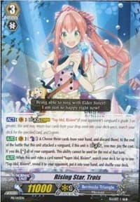 Rising Star, Trois - Promo Cards - Cardfight Vanguard card