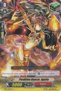 Perdition Dancer, Agafia - BT17: Blazing Perdition ver.E - Cardfight Vanguard card