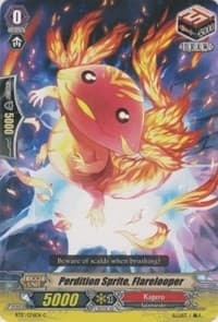 Perdition Sprite, Flarelooper - BT17: Blazing Perdition ver.E - Cardfight Vanguard card
