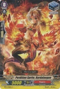 Perdition Sprite, Kurdalaegon - BT17: Blazing Perdition ver.E - Cardfight Vanguard card